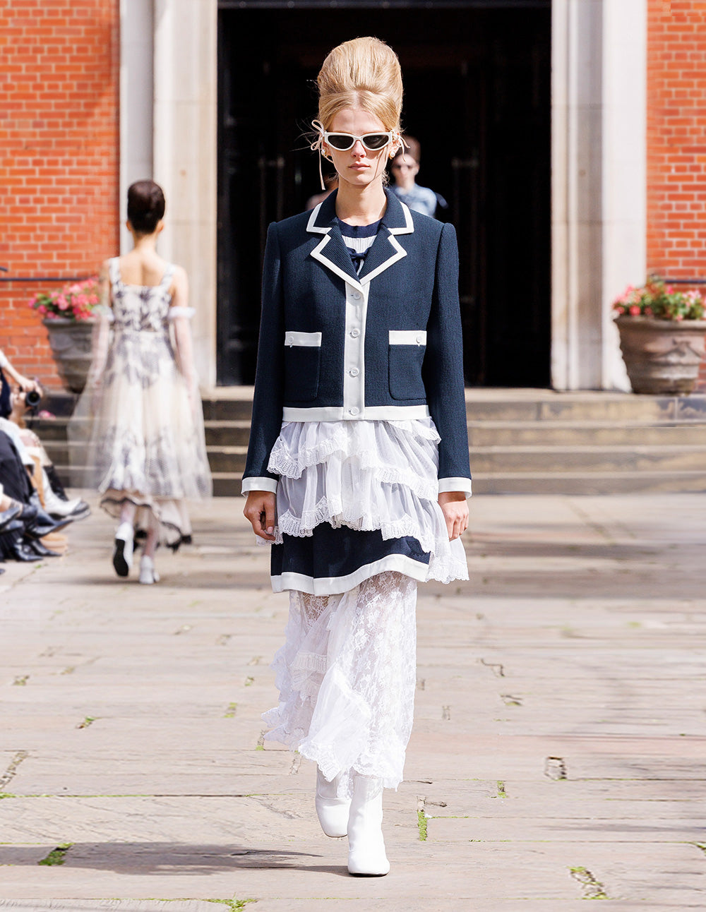 BORA AKSU High-Waist Pleated Mini Skirt