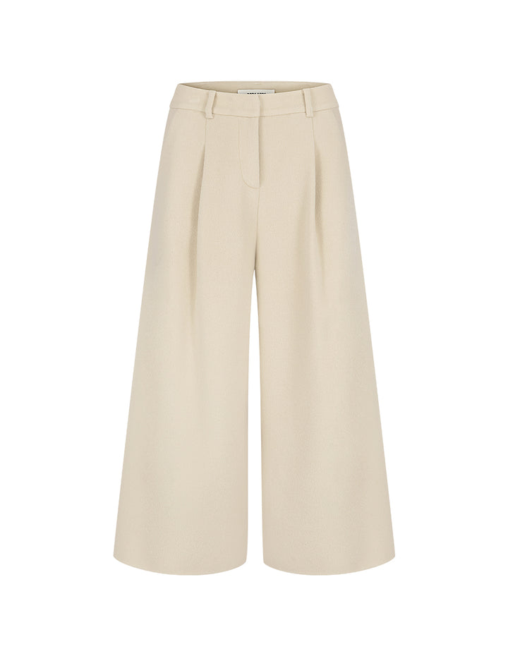 BORA AKSU Versatile Wool Wide-Leg Straight Trousers