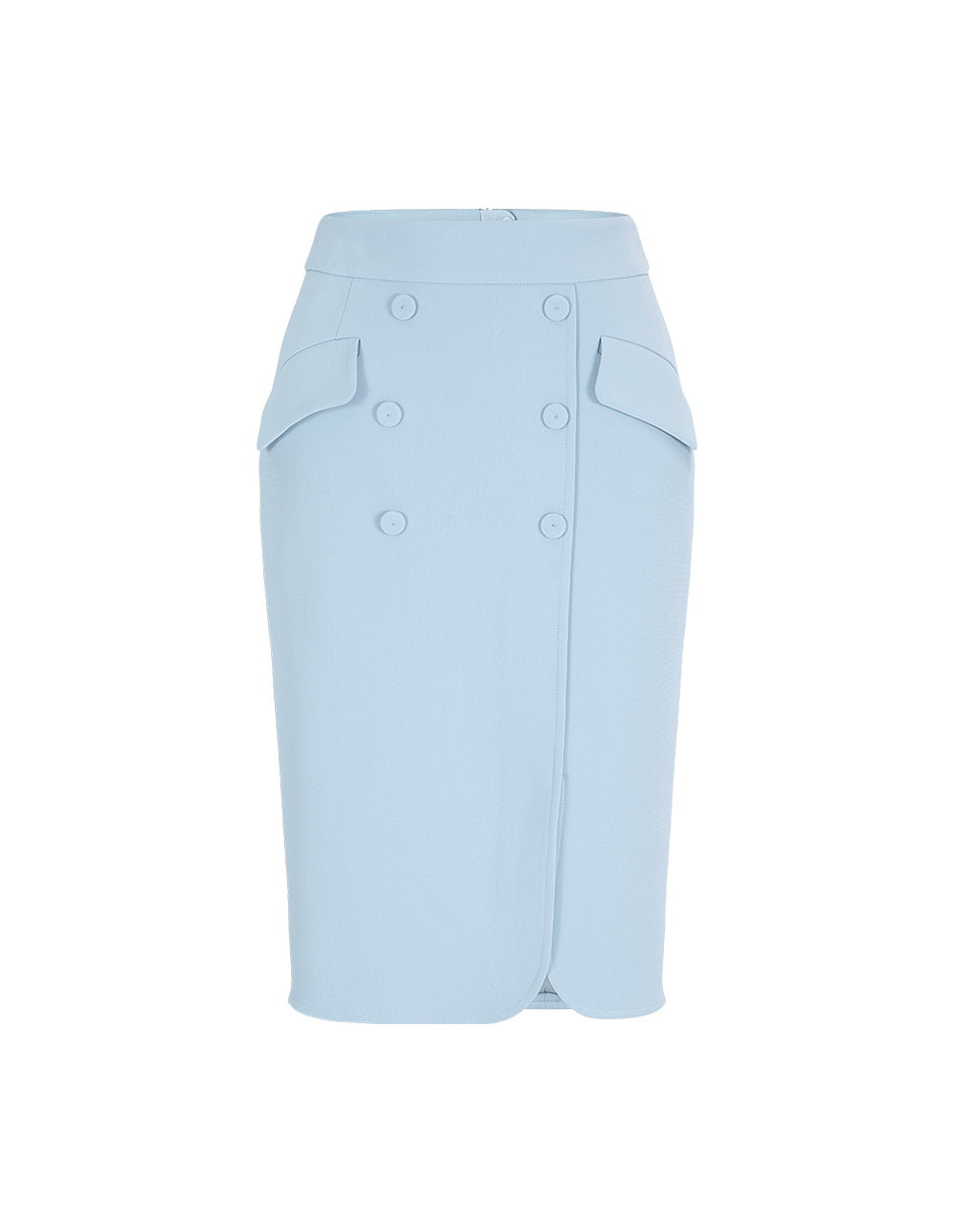 BORA AKSU Double Breasted Side Slit Skirt