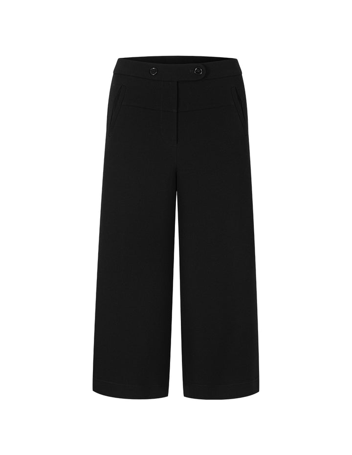 BORA AKSU Simple Relaxed Fit Cropped Straight Leg Pants