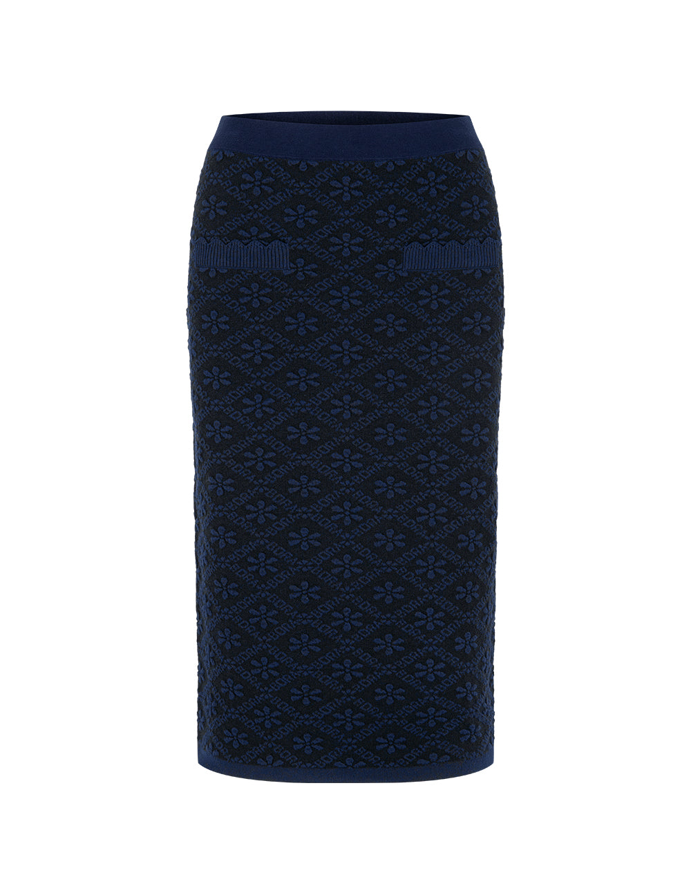 BORA AKSU Straight Slim-fit Knee-Length Skirt