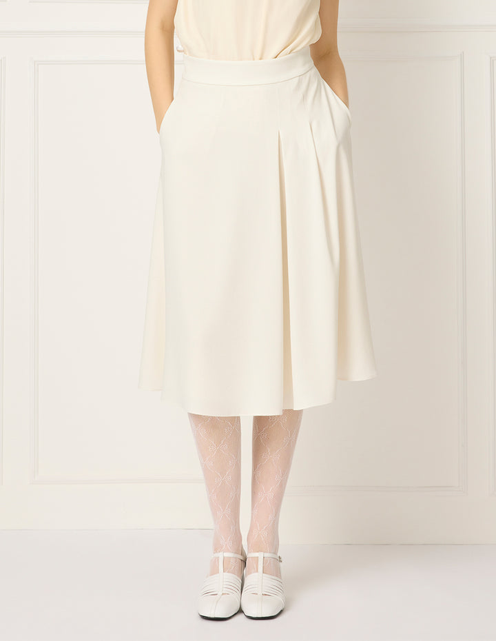 BORA AKSU A-Line Pleated Knee-Length Skirt