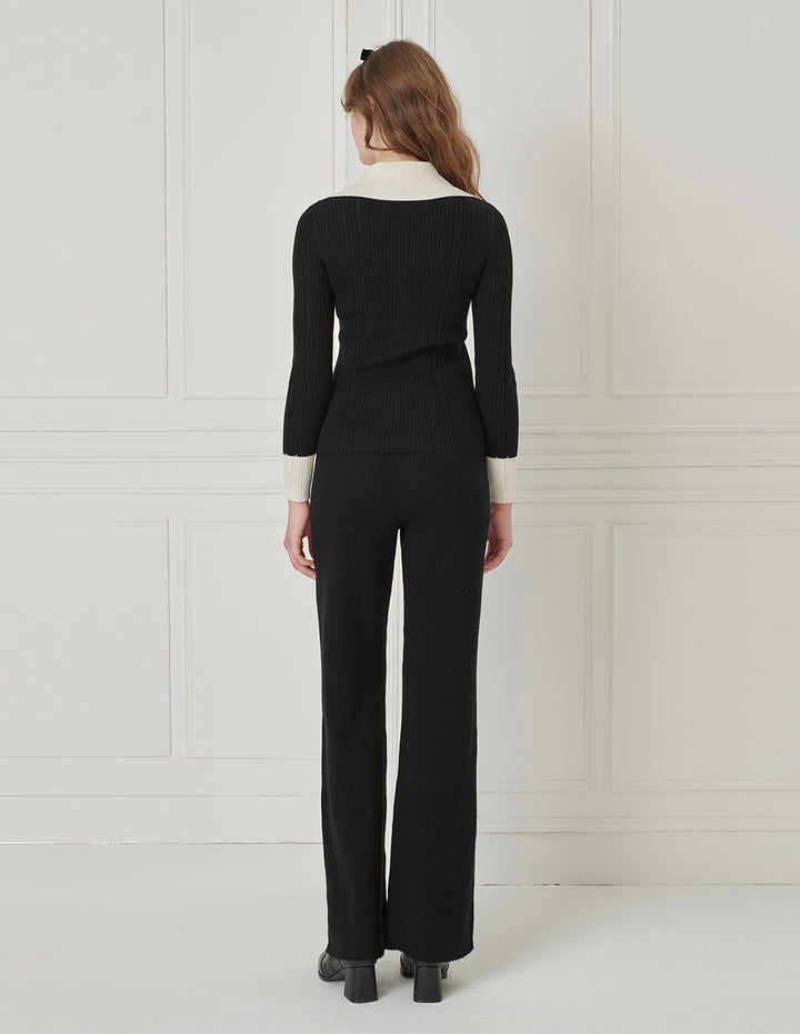 BORA AKSU Wool Flared Pants