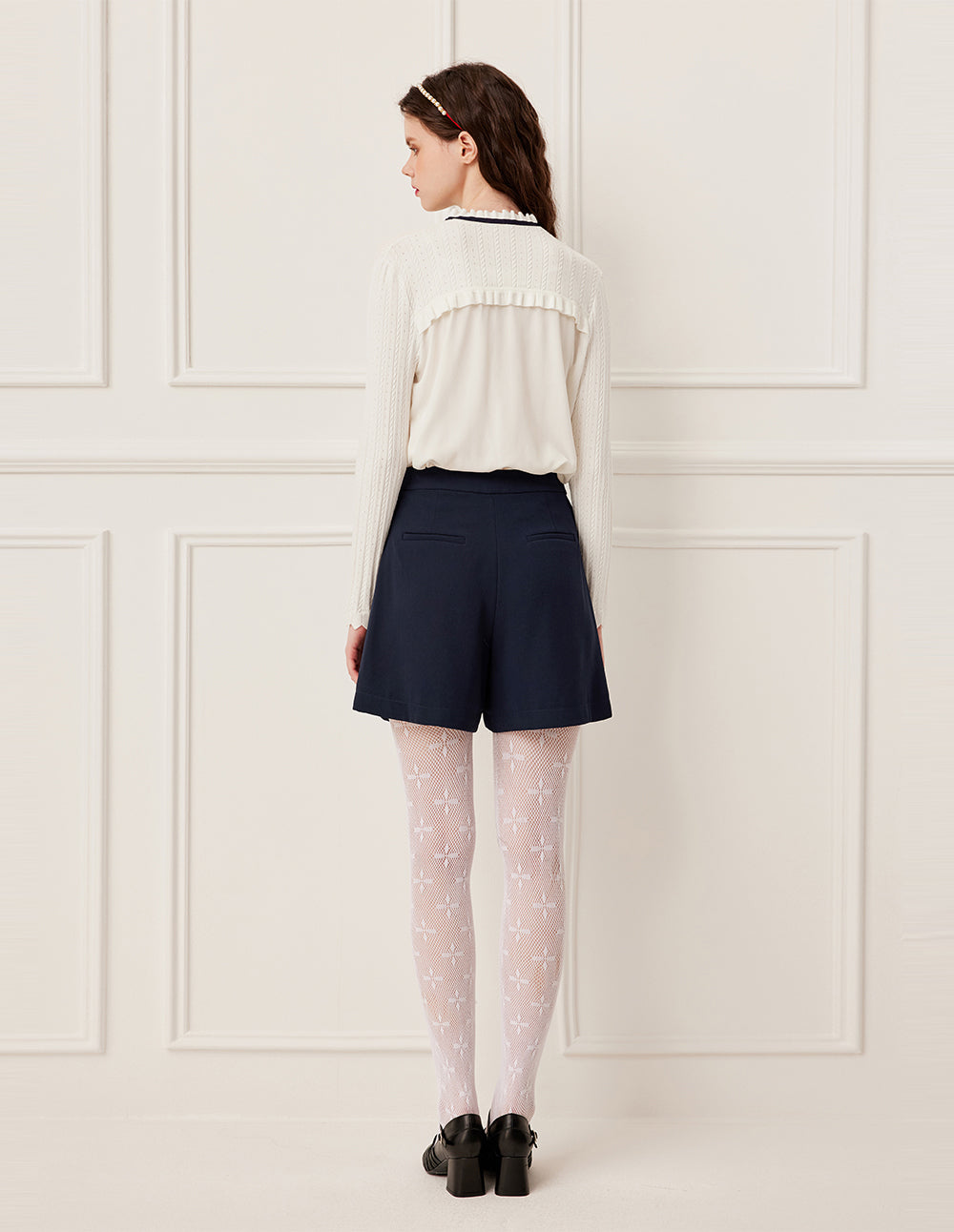 BORA AKSU Modern Mini Shorts with Pockets