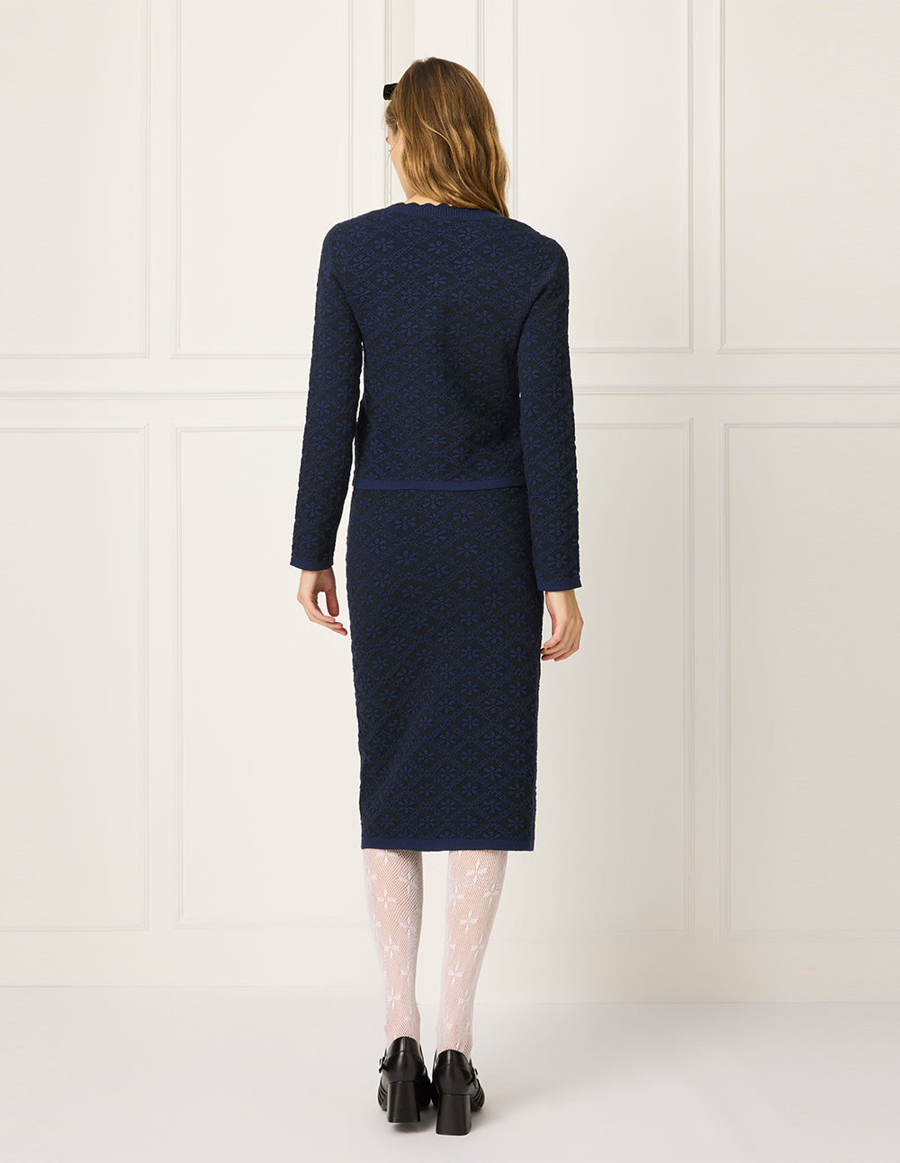 BORA AKSU Straight Slim-fit Knee-Length Skirt