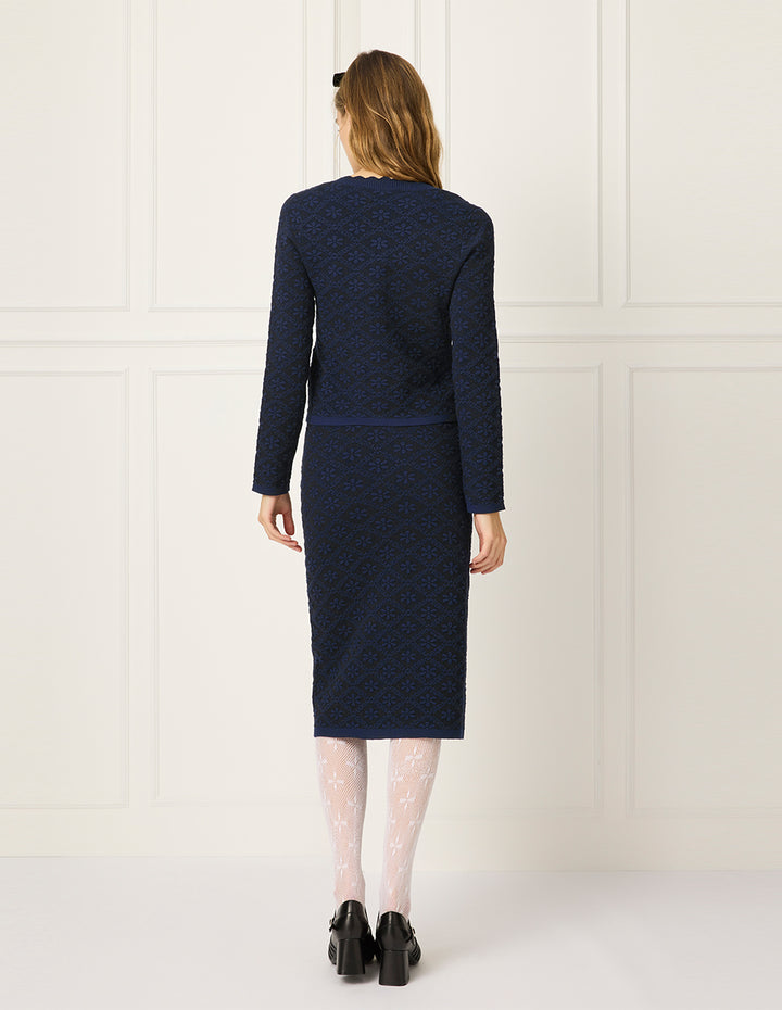 BORA AKSU Straight Slim-fit Knee-Length Skirt