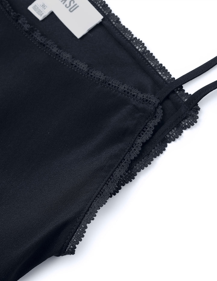 BORA AKSU Versatile Sling With Exquisite Silk Lace Decoration