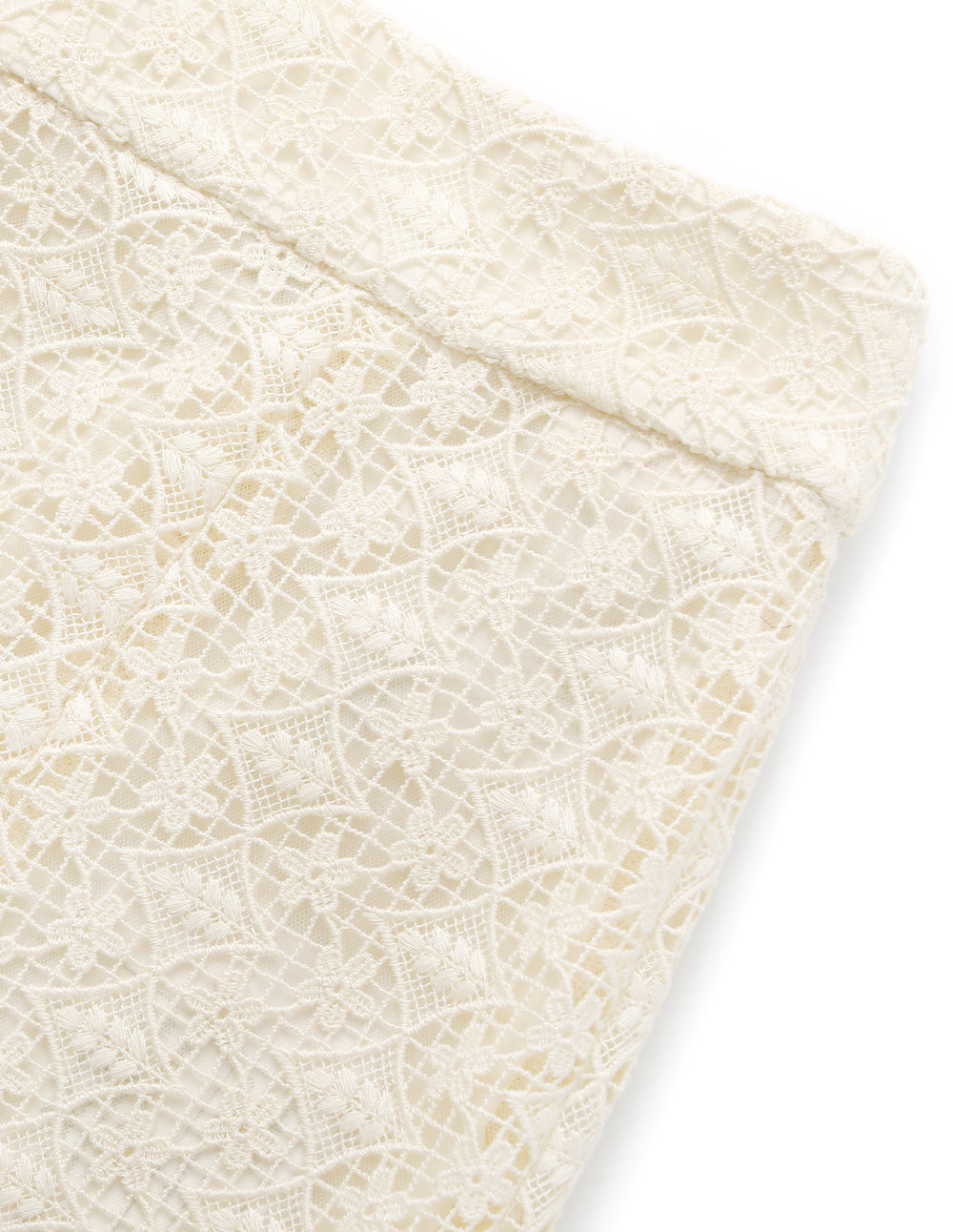 BORA AKSU Lace Knee-Length Fish Tail Skirt