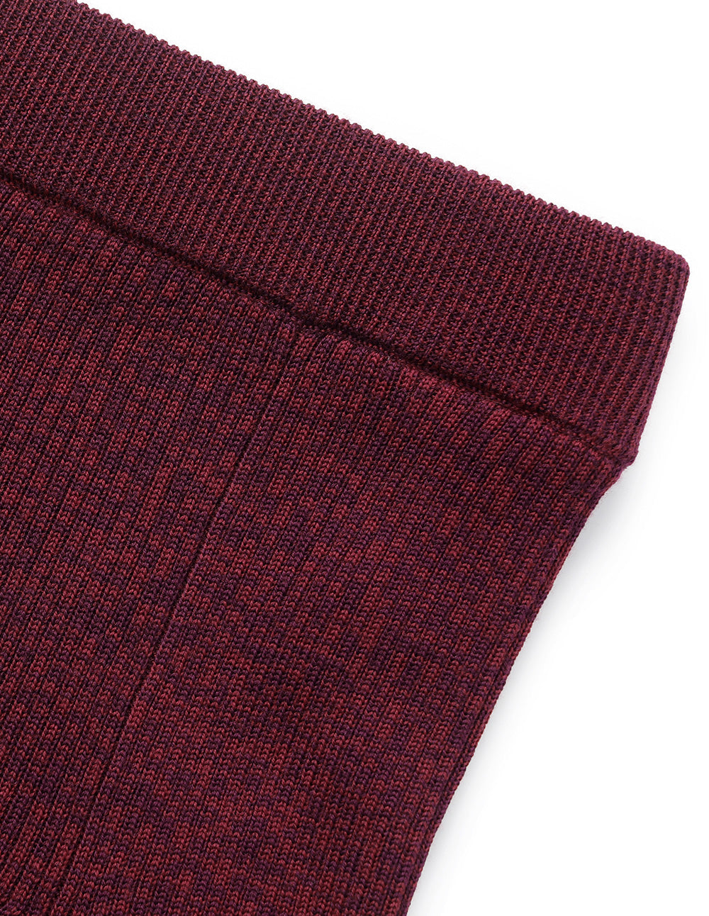 BORA AKSU Two-Tone A-Line Knee-length Knit Wool Skirt