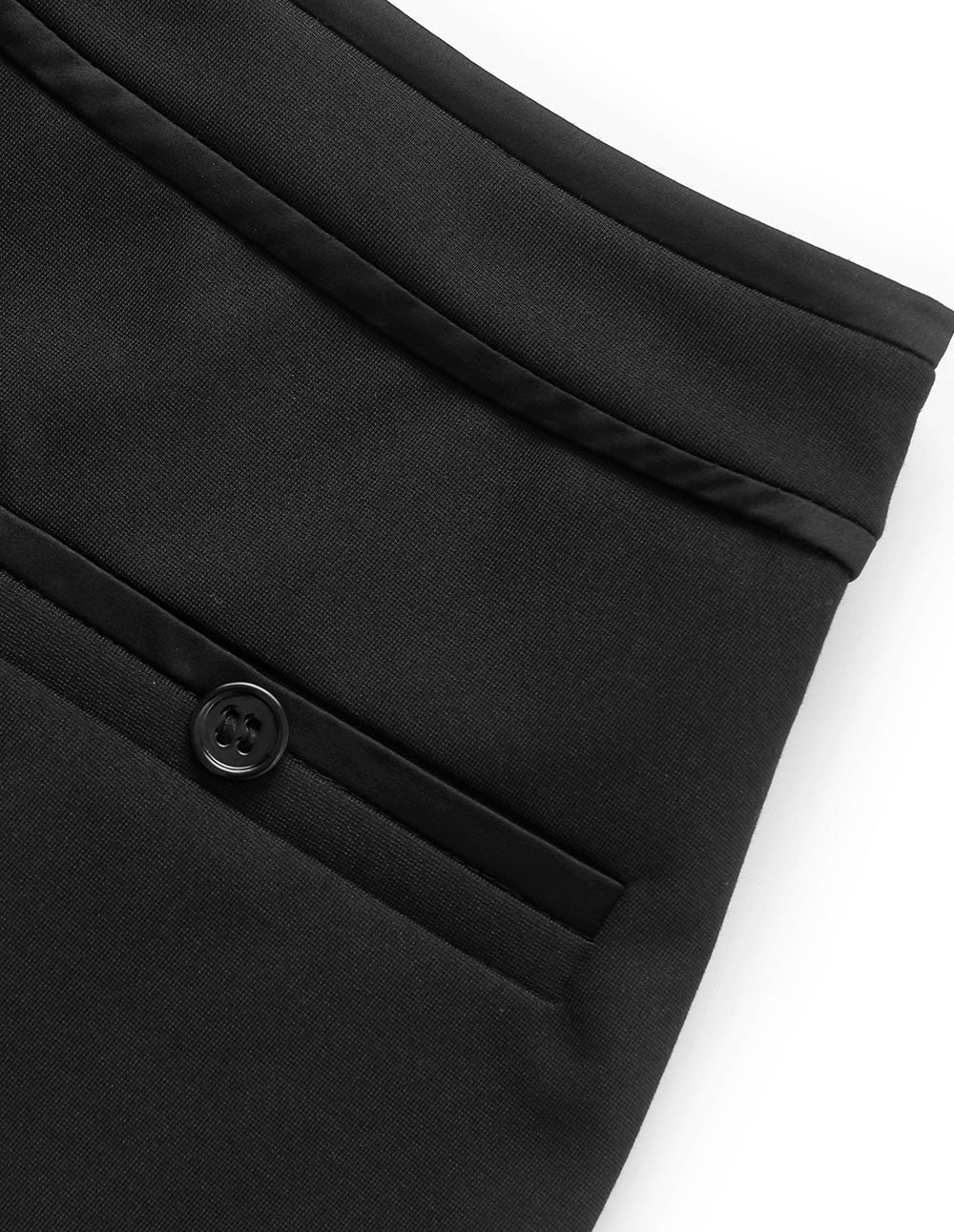 BORA AKSU A-Line Pleated Black Mini Skirt