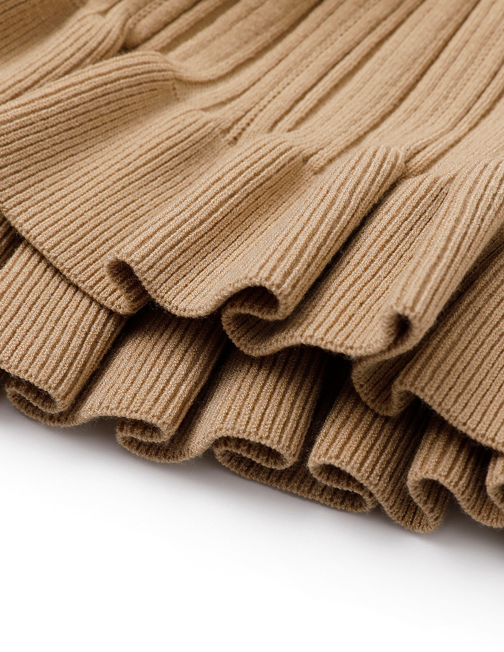 BORA AKSU Designer Stretch Yarn Knitted Pencil Skirt