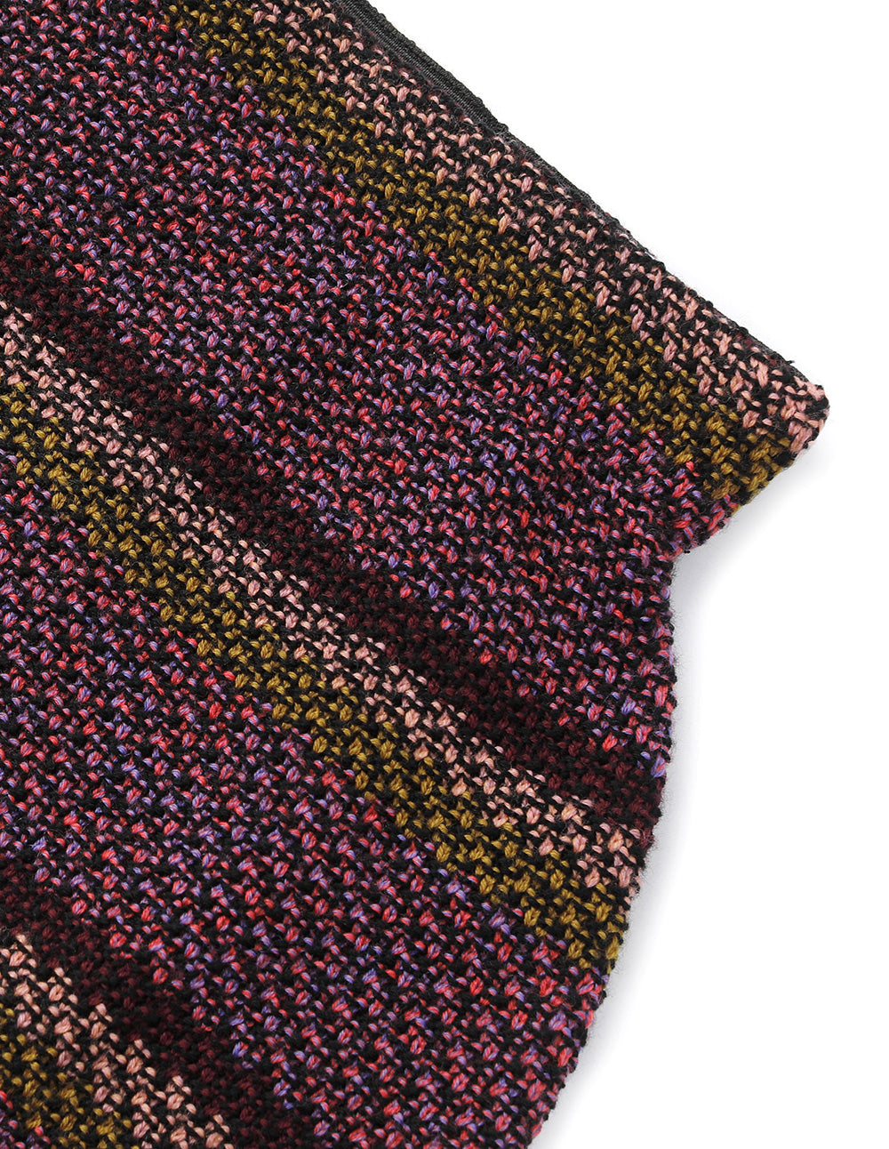 BORA AKSU Tweed  Stripe Wool Knee-Straight Pencil Skirt