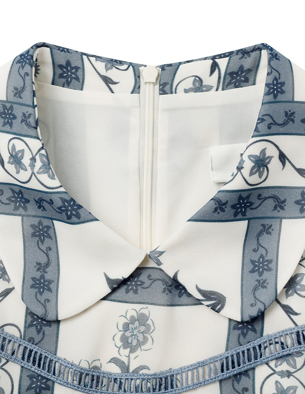 BORA AKSU Puff Sleeve Lapel Printed Dress