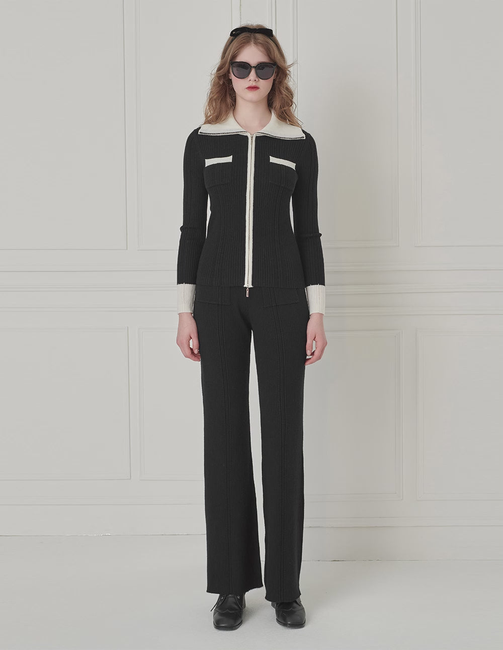 BORA AKSU Wool Flared Pants