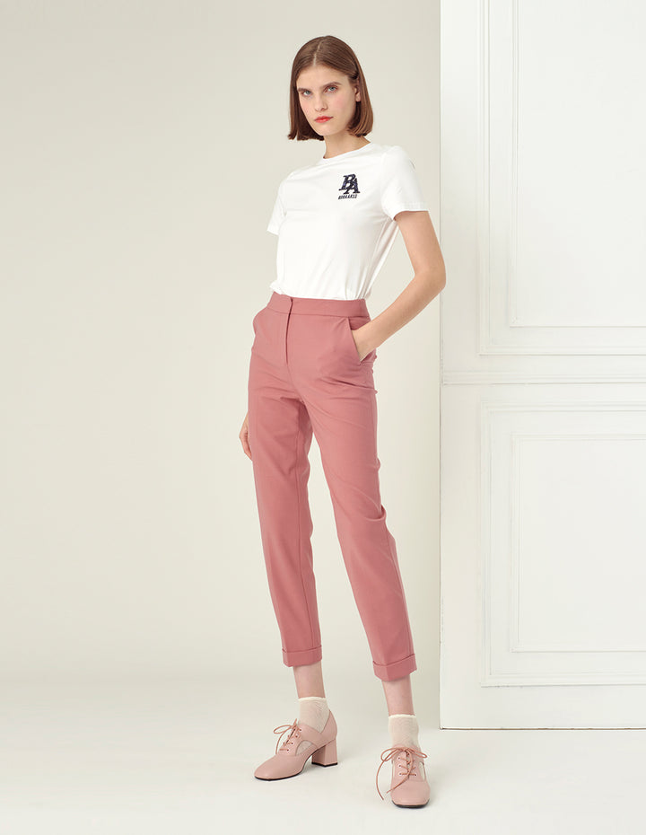 BORA AKSU roll-up taper pants