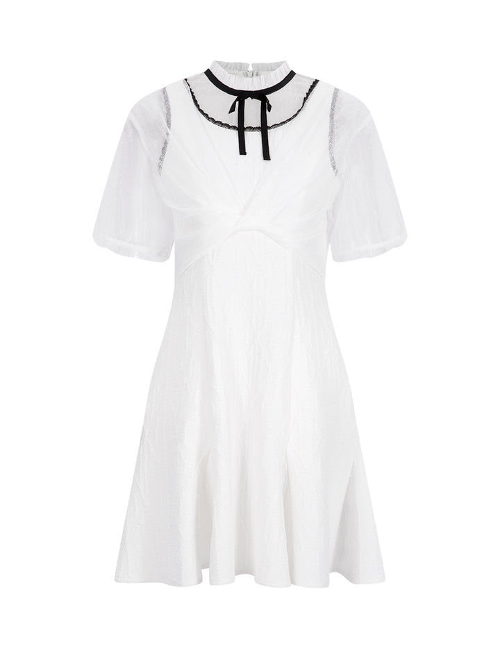 BORA AKSU Trim Knitted Dress