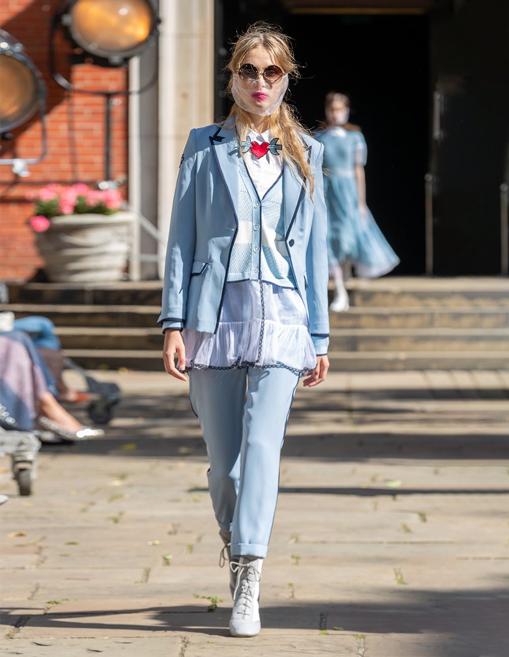 BORA AKSU Mid-Rise Cropped Trousers