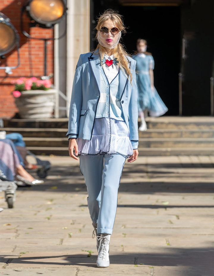 BORA AKSU Mid-Rise Cropped Trousers