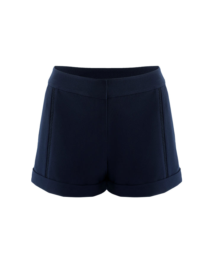 BORA AKSU Inserted Seam Roll-Up Shorts
