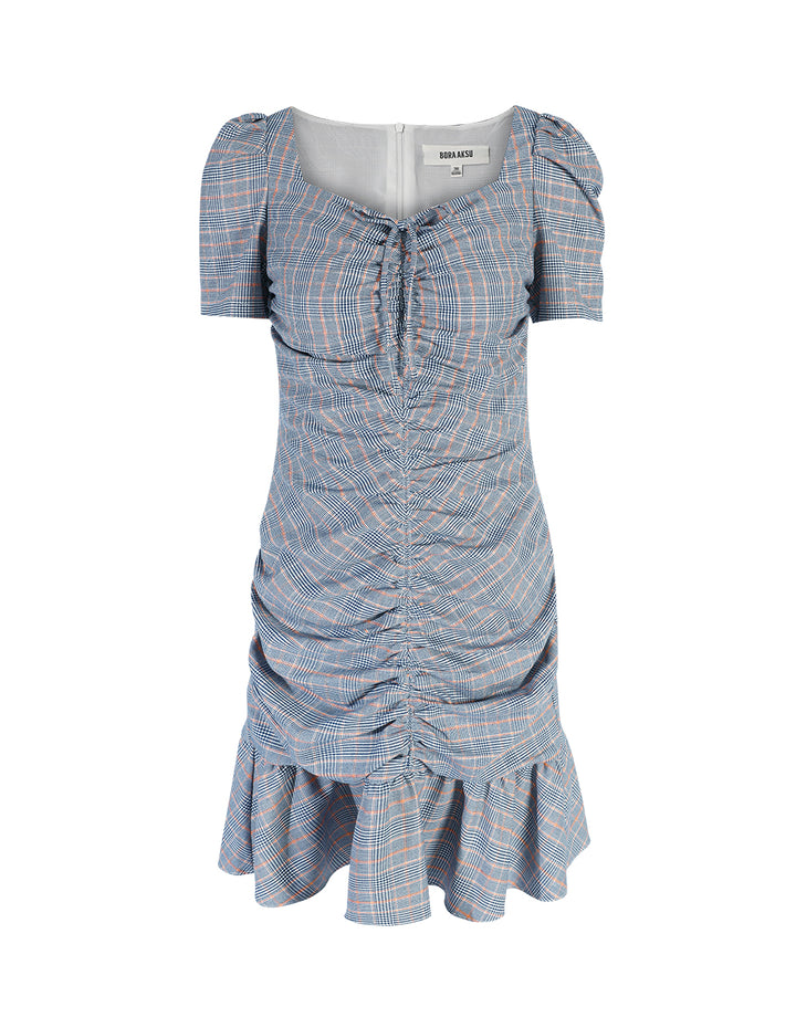 BORA AKSU Slim fit puff sleeves dress