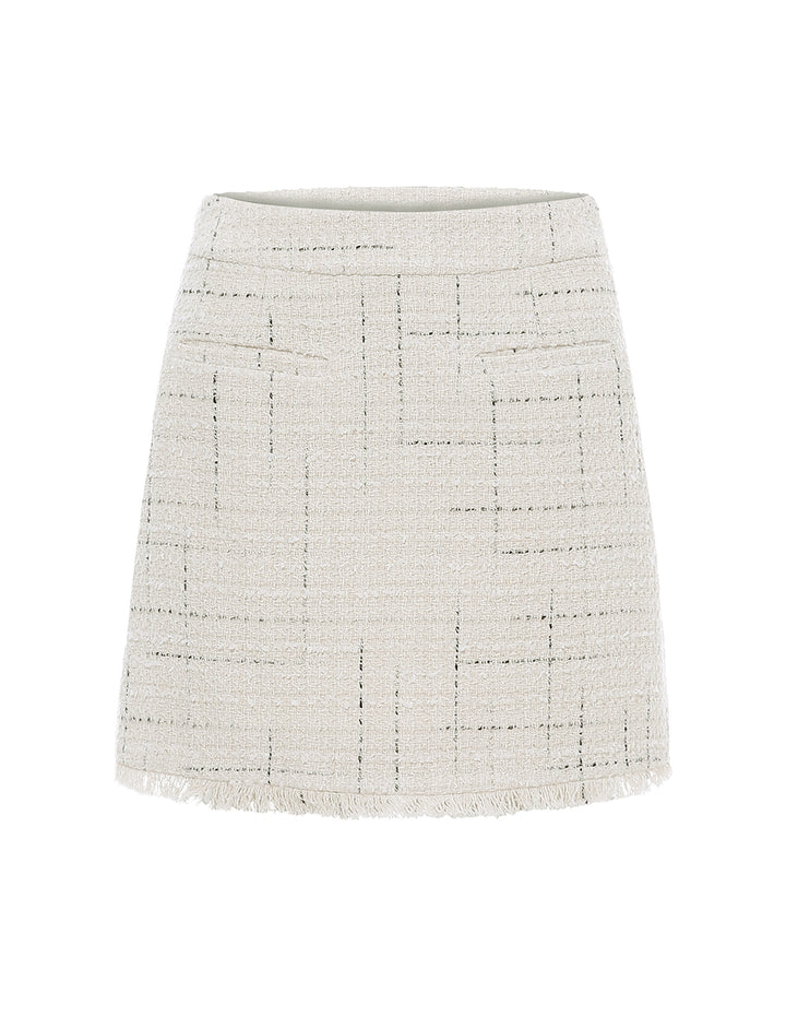 BORA AKSU TWEED MINI SKIRT