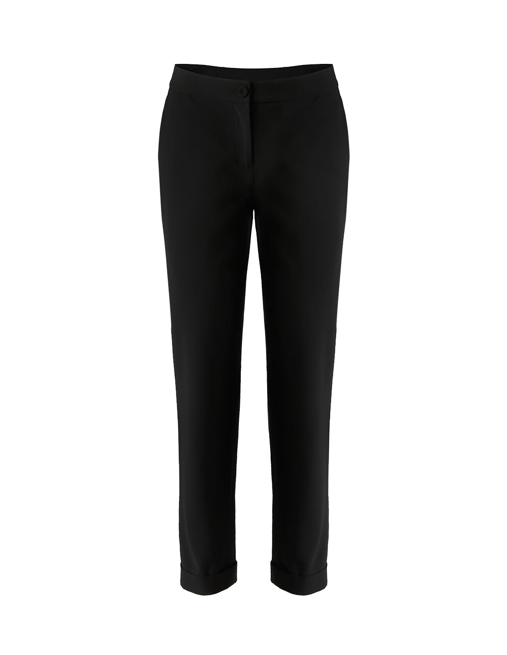 BORA AKSU BLACK HIGH-WAISTED SKINNY PANTS