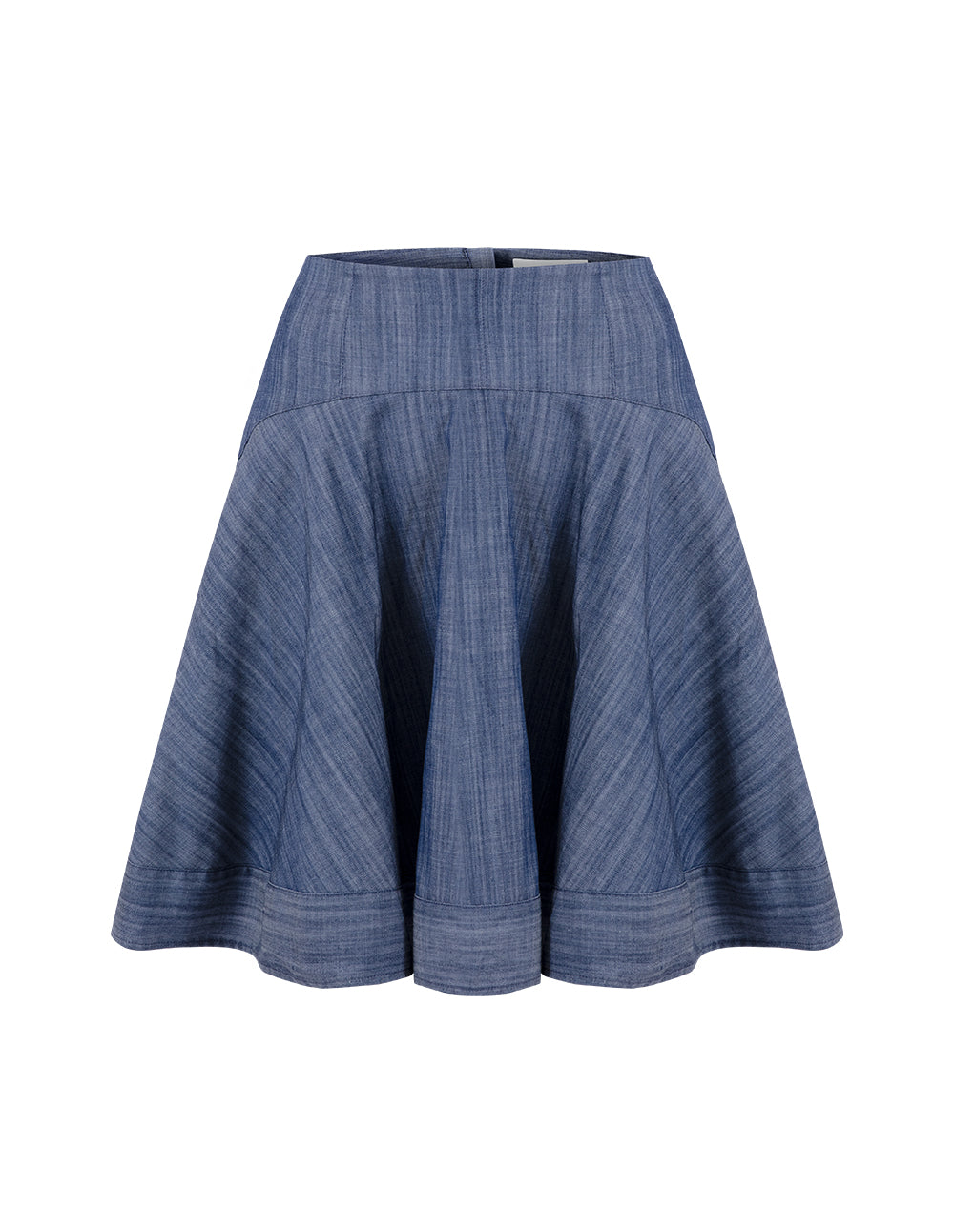 BORA AKSU Navy Blue Hemline Mini Skirt