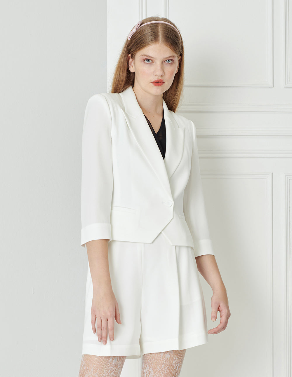 BORA AKSU All-Match Pleated Cropped Pants