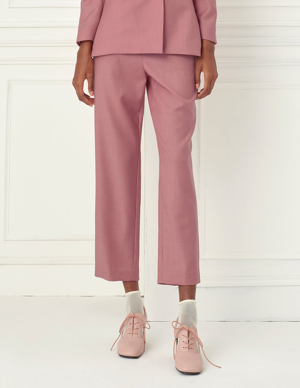 BORA AKSU Crepe Crop Leg Trousers