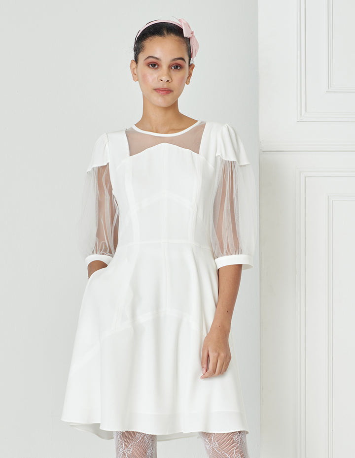 BORA AKSU Acetate Waist Dress