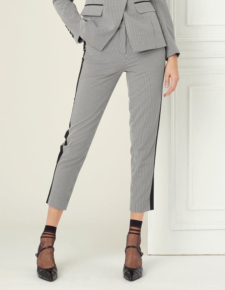 BORA AKSU Houndstooth Straight Leg Pants
