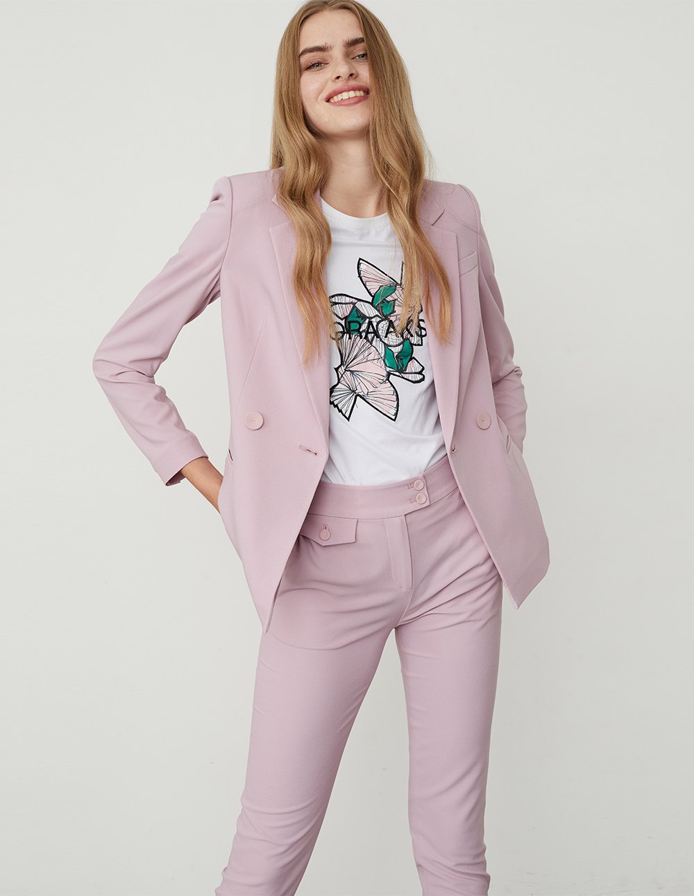 BORA AKSU Classic Slim Fit Ankle Pants