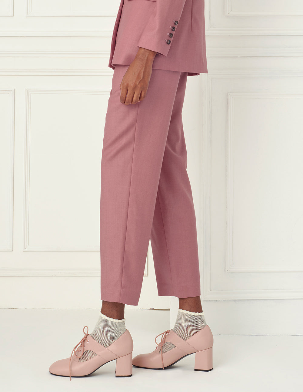 BORA AKSU Crepe Crop Leg Trousers