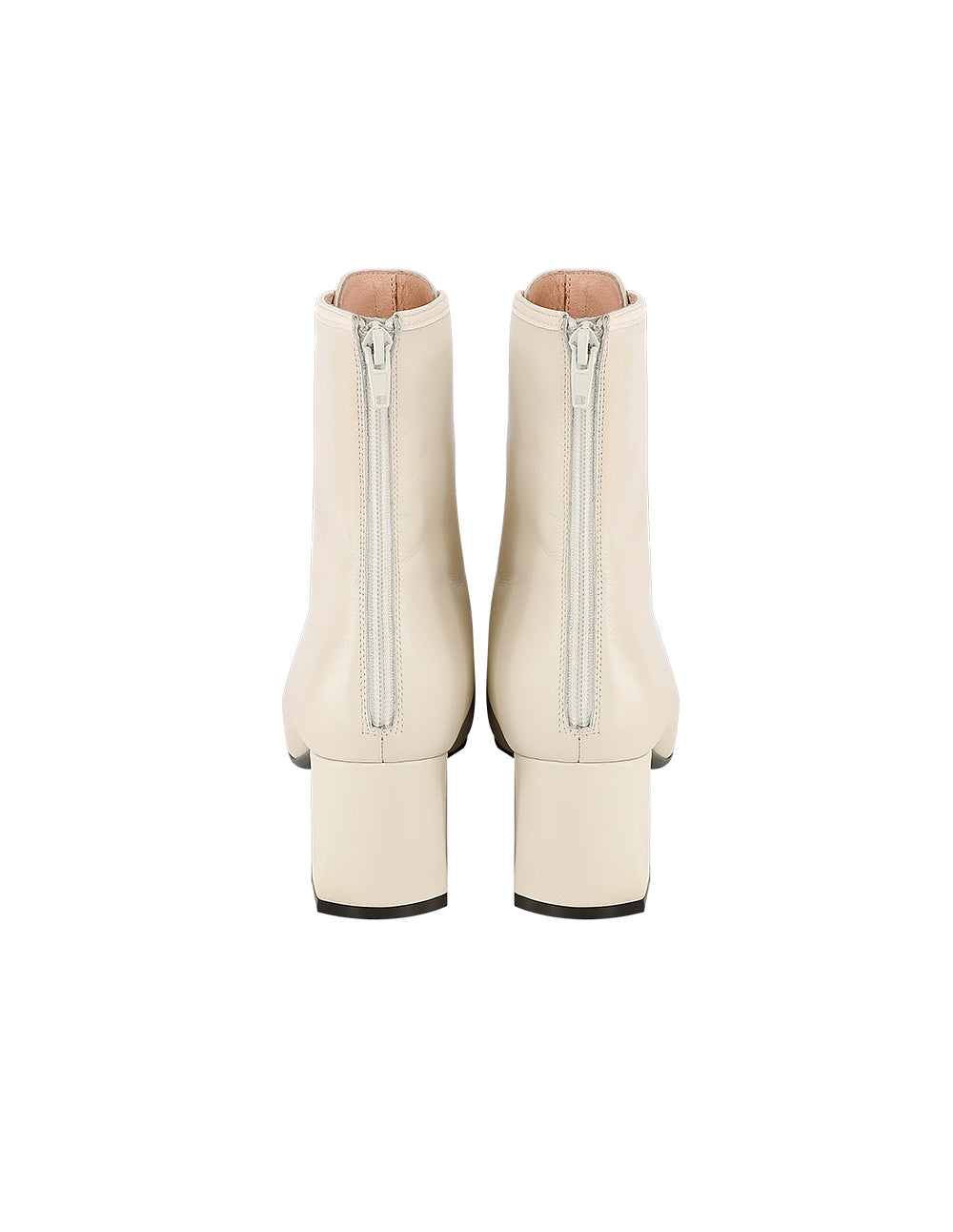 BORA AKSU LEATHER LACE-UP HEEL BOOTS