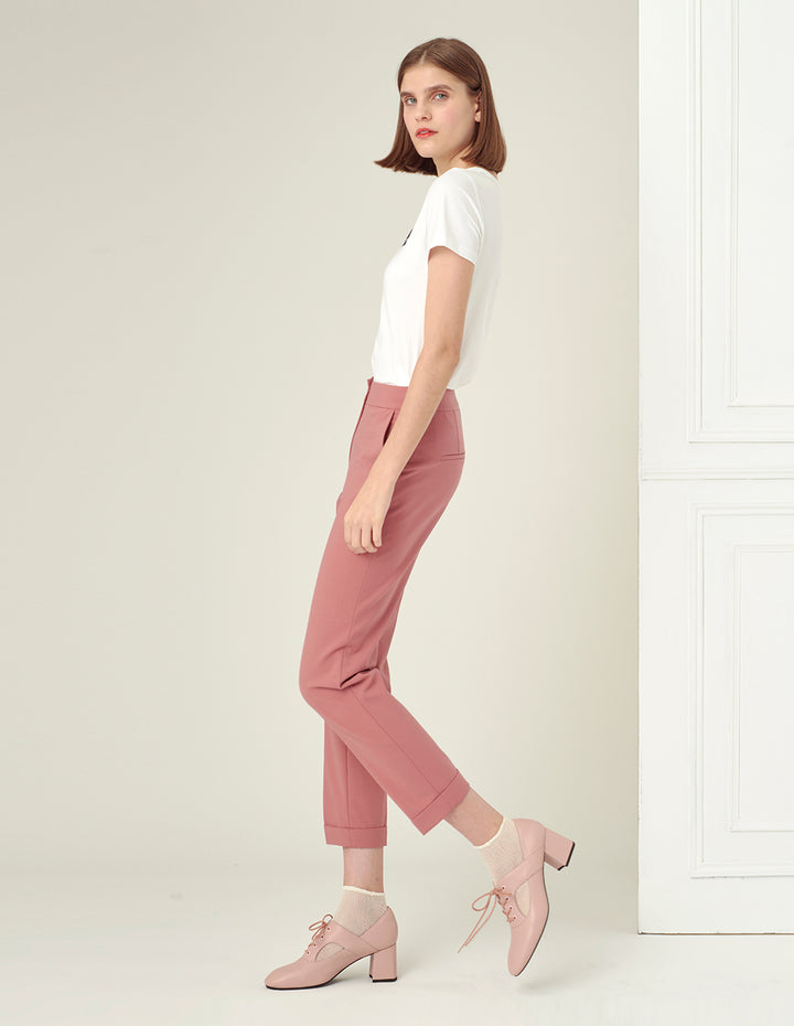 BORA AKSU roll-up taper pants