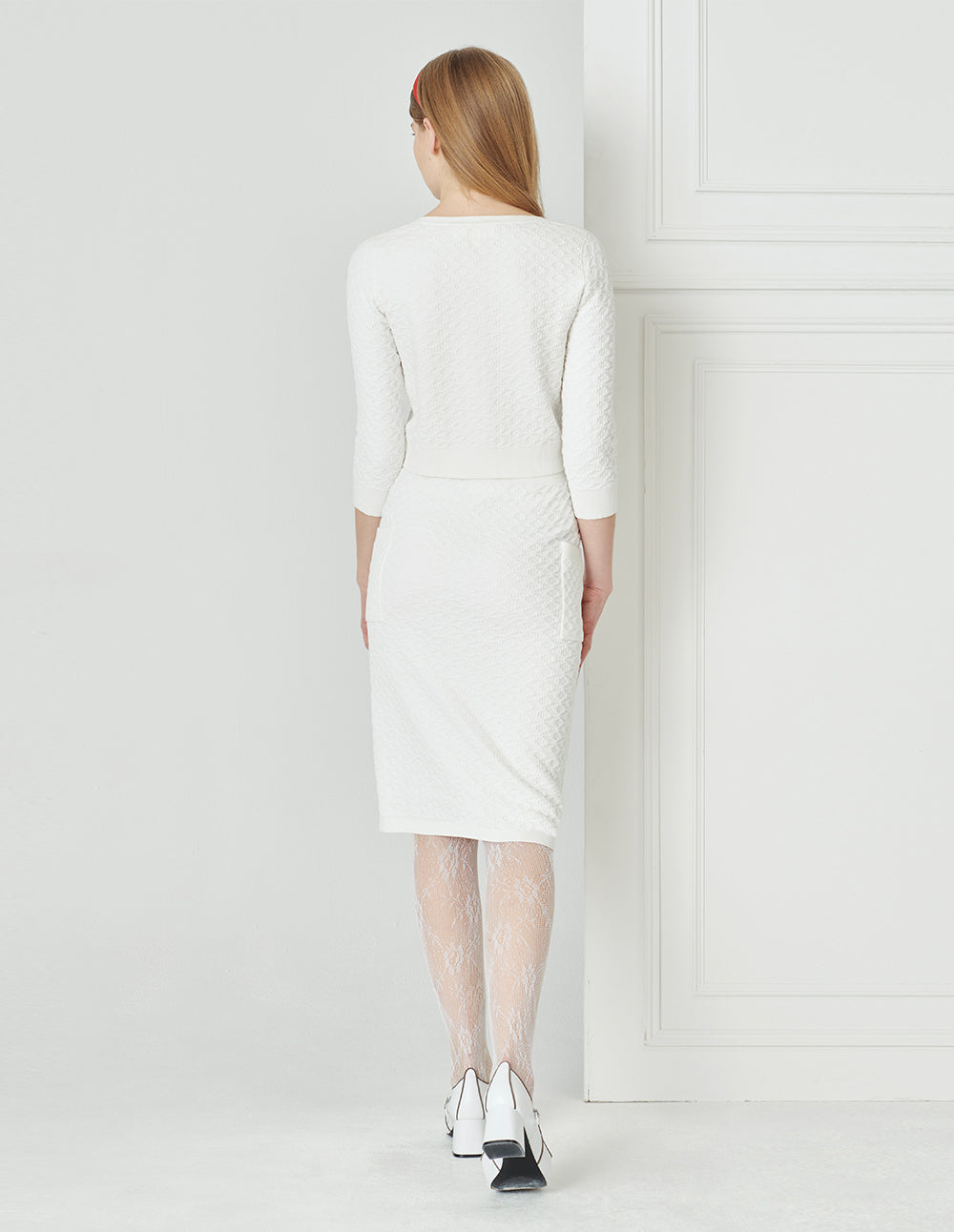 BORA AKSU Elegant And Versatile Mid-Length Knitted Skirt