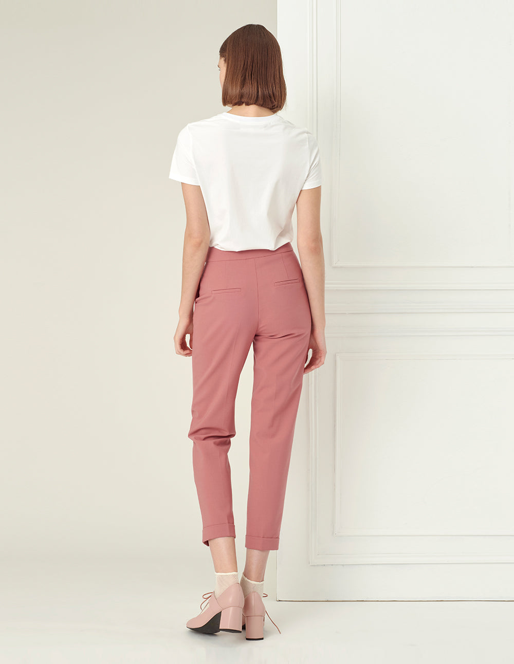BORA AKSU roll-up taper pants