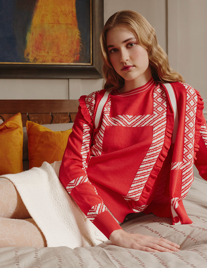 BORA AKSU Flap Pocket A-Line Mini Skirt