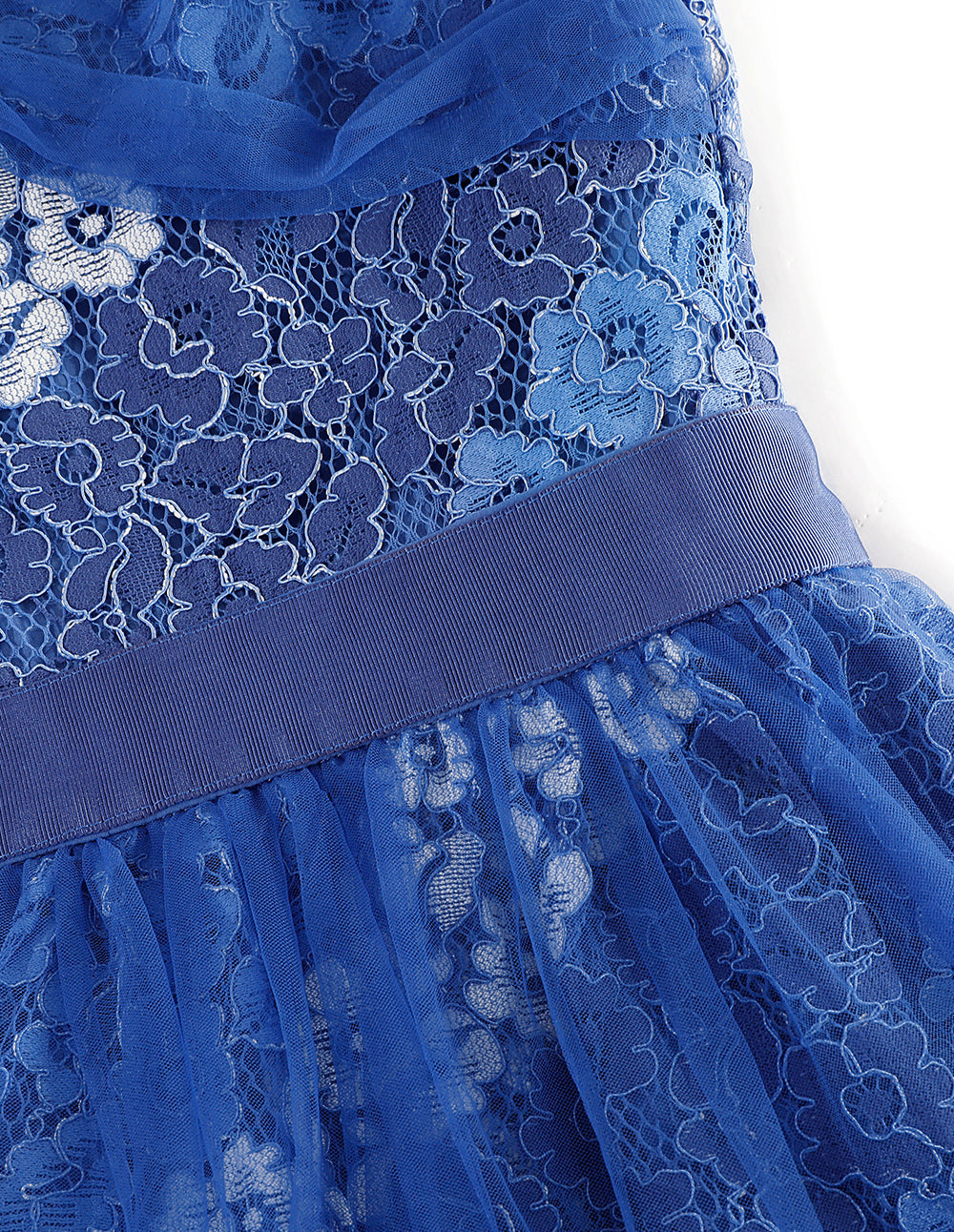 BORA AKSU Lace And Tulle Mini Flare Dress