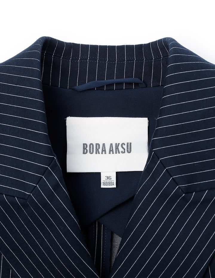 BORA AKSU Puff Sleeve Cropped Blazer