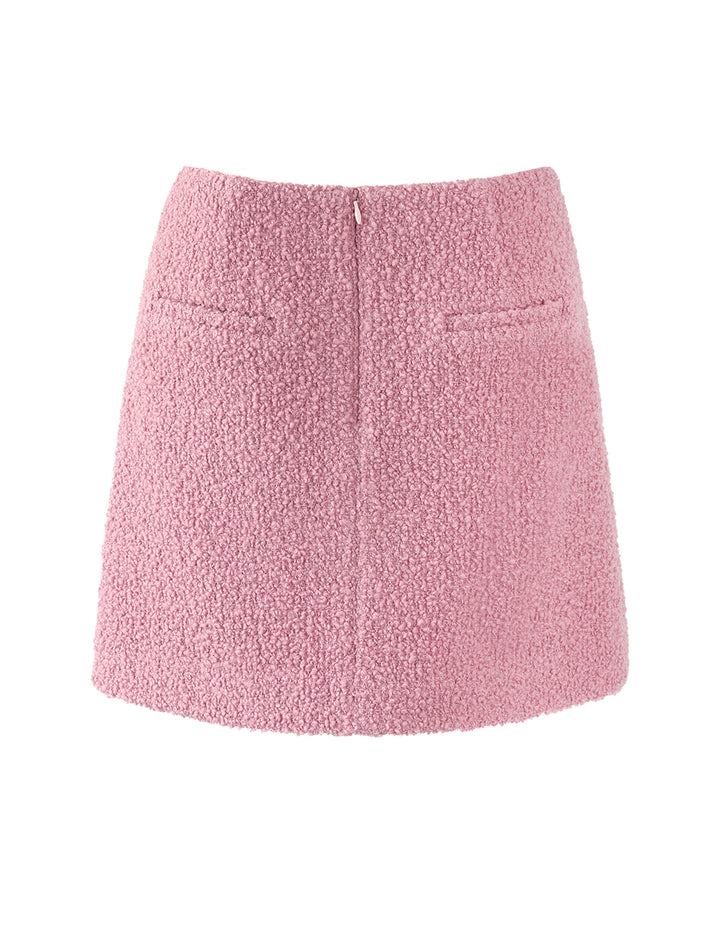 BORA AKSU Patch Pocket A-Line Mini Skirt