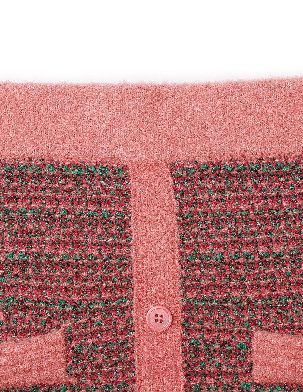 BORA AKSU Mixed Colors Faux Tweed Knitted Skirt